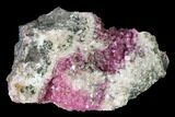 Cobaltoan Calcite Crystal Cluster - Bou Azzer, Morocco #161170-1